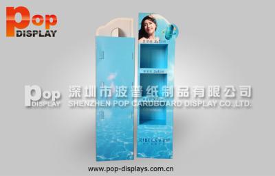 China Longlasting Print Shelving Cosmetic Display Stands For Sunblock ODM for sale