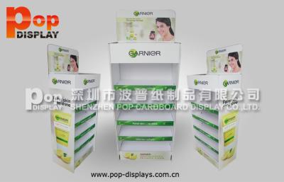 China 5 layers Skin Care Commercial Cosmetic Display Stands , Shelf Display Cosmetics for sale