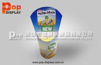 China exposição do escaninho da descarga do cartão do papel de arte 350G, caixa da caixa para o supermercado à venda