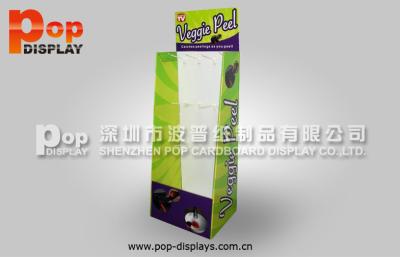 China Economical Hook Display Stands  / Cardboard Hanging Display For Hair Accessories for sale