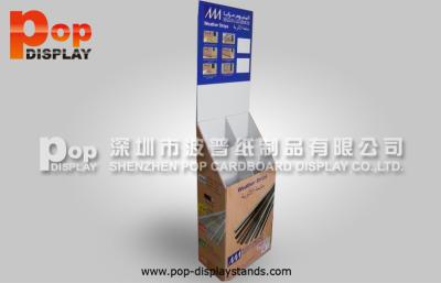 China 4 Compartments Dump Bin Displays Environment Friendly Oil Vanish for sale