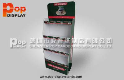 China Floor Standing POP Coffee Retail Display In Supermarket / Chain Stores for sale