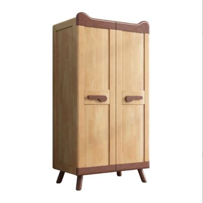 China Wholesale Modern Factory Classic Solid Wood Baby Wardrobe Kids Nordic High Quality Wooden Wardrobe For Sale for sale