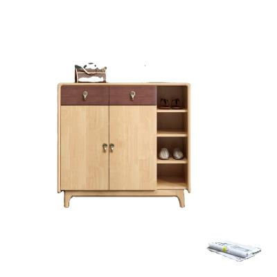 China China factory wholesale modern high quality 4 layers wooden shoe cabinet convertible to save space storage furniture wooden shoe cabinet for sale