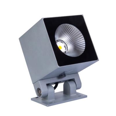 China Clear Tempered Glass IP65 LED Outdoor Lighting Waterproof Outdoor Mounted Spotlight for sale