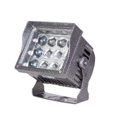 China Clear Tempered Glass Facade IP65 24W Outdoor Narrow Beam LED Flood Light for sale