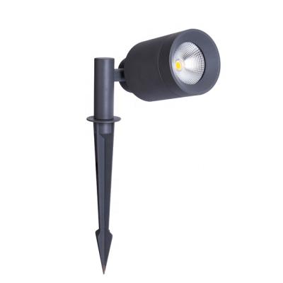 China Tempered Glass 12W LED Clear Outdoor Garden Spike Mounted Spot Light for sale