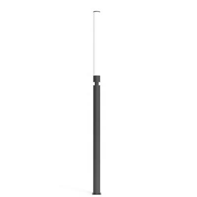 China Garden Extruded Aluminum Outdoor Garden Lighting LED Pole Light for sale