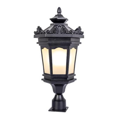 China Exterior Lighting Glass Low Wall Antique Lantern for sale