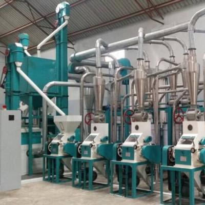 China Grinding Line Industry 15-20T/D Corn Flour Milling Machine Corn Flour Milling Plant for sale