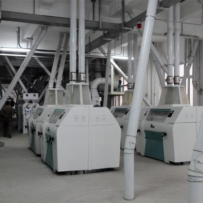 China Hot Selling Flour Production Industry Flour Mill Machine Corn Flour Mill Grinder With Long Life Complete Corn Processing Line for sale