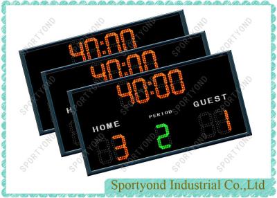 China Electronic Digital LED Futsal Scoreboard with scoring in futsal game for sale