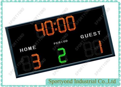 China Five-sided Player Futsal Electronic Digital LED Scoreboards for sale