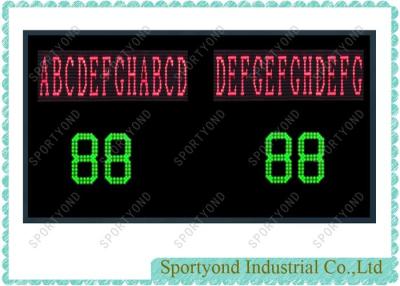 China Football LED Electronics Scoreboard with Wireless Scores Display Boards for sale