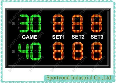 China RED and Green LED Electronic Tennis Scoreboard Scoring Machine for sale