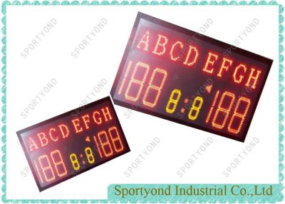 China Sports LED Digital Electronic Volleyball Scoreboard With Wireless RF Remote for sale