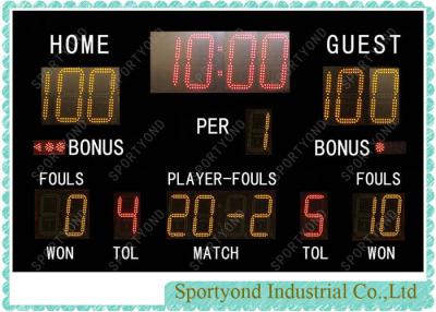 China Multiple sports scoreboard with multi-functions score display boards for sale