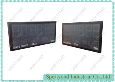 China Time led board with clock date temperature display for sale