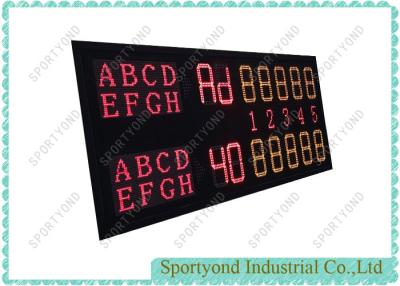 China Tennis Electronic Technology Scoreboards With Scorer In Scorekeeper Supplier for sale