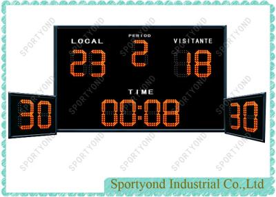 China Electronic Water Polo Scoreboard with Counter Timer Display Input 110V , 230V for sale