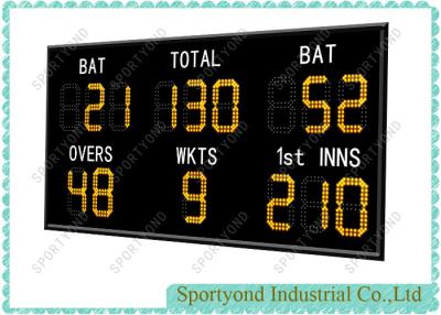 China UK Cricket Game Electronic Scoreboards Scoringboard Display for sale