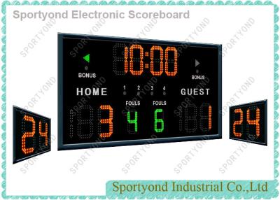 China Multisport Electronic Basketball Scoreboard And Basket 24 Shot Clock for sale