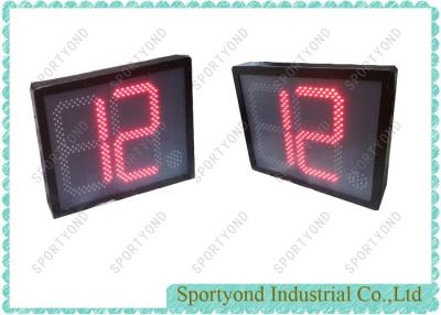 China 100V 230V Power Supply 12 Seconds College Basketball Shot Clock for sale