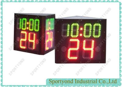 China 3 Faces 24 Seconds Stadium Basketball Shot Clock With Game Time for sale