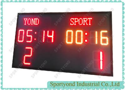 China Digits Football Electronic Scoreboard , LED Soccer Scoreboards Display for sale