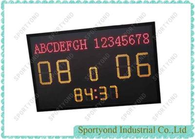 China Outdoor LED Digital Football / Soccer scoreboard , Electronic Team Name for sale