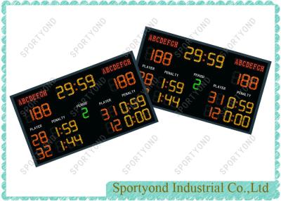 China 3 X 1.8m Handball Scoreboard Playroom Electronic Scoring Maker for sale