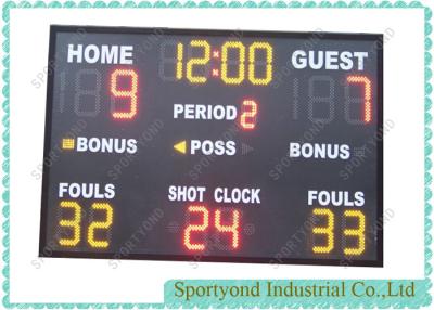 China Play Room Basketball Wireless Scoreboard For Basketball Sports for sale