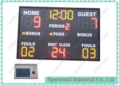 China Basketball Room Wireless Scoreboard For Basketball Sports Electronic Score Sign for sale