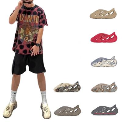 China Wholesale Fashion Lit Women's Sandals Anti Slip Anti Slip Home Slippers Beach Sandals Original Yeezy Foam Runner Sandals for sale