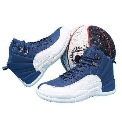 China New Chinese Hot Selling Lightweight Air Basketball Shoes Basketball Shoes Waterproof Upper Men High Tops for sale