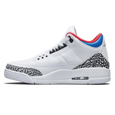 China Brand Anti-slip Good Quality Mens Air Aj3 Fashion Trend Sports Shoes In Retro Running Basketball Shoes For Male for sale