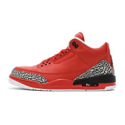 China Anti-slip Top Quality Athletic Sneakers Air Cushion Aj 3 Retro Basketball Shoes Sports Running Shoes for sale