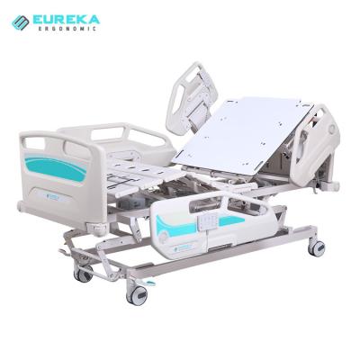 China Hospital Clinic EMB7 Electric Clinic Bed with CPR Function for ICU, 7-Fuction Electric Medical Bed, High Tech Medical Smart Bed for Hospital for sale