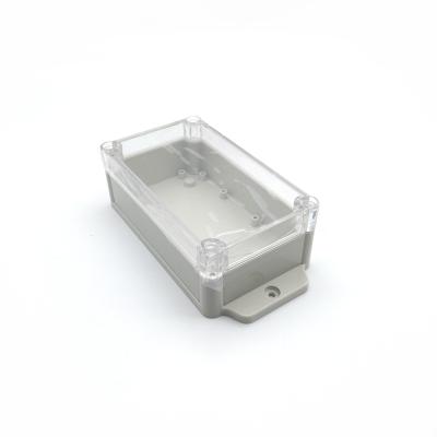 China Use 173*85*51mm IP68 Electrical Plastic Transparent Waterproof Electronic Instrument Project Outdoor Box for sale