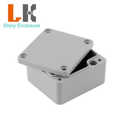 China Electrical use 64*58*35mm ip67 waterproof aluminum die casting enclosure for sale