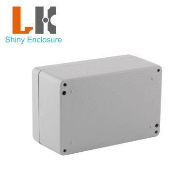 China Electrical use 135*85*56mm metal die cast aluminum box ip67 waterproof enclosures for sale