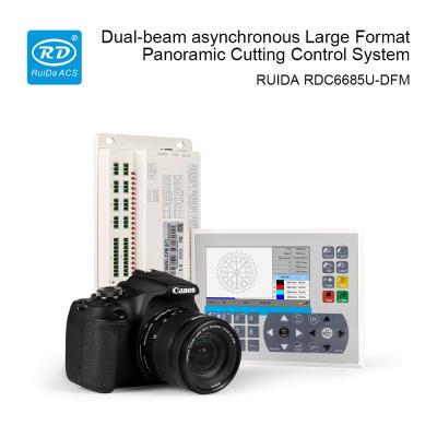 China RUIDA Double Beam Large Format Visual Cutting System Controller RDC6685U-DFM for sale