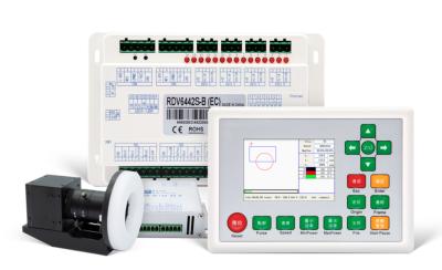 China RUIDA RDV6442S CO2 Laser Small Vision Controller , Double Heads Engraving Control System for sale