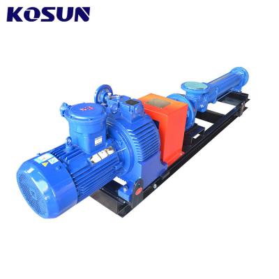 China Oil drilling screw pump for concrete/screw mud pump/cement mud screw pump for sale