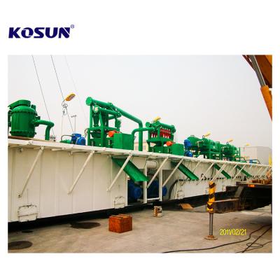 China Drilling Oil Field Skid-Mounted Solid Control System for sale