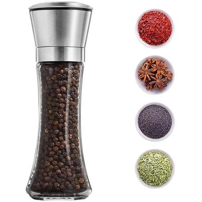 China Sustainable Salt And Pepper Grinder Premium Lovely Stainless Steel Mill With Adjustable Coarseness Shaker for sale