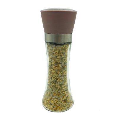 China Viable Manual Salt and Pepper Grinder Glass Lavender Salt and Pepper Grinder for sale