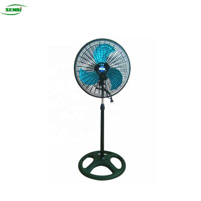 China Long Time Running Dream Home Porcelain 18 Inch Electric Stand Fan In India Air Cooler With Plastic Grill for sale