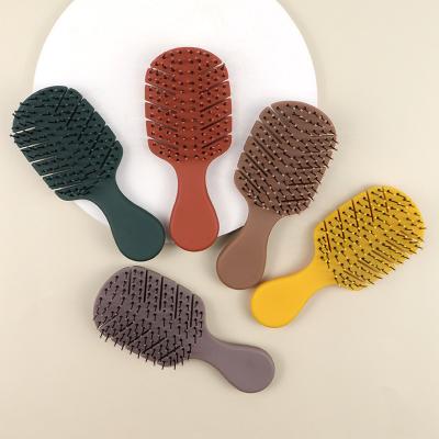 China Home Custom Detangle Tangle Comb Detangle Detangling Vent Wet Hair Brush for sale