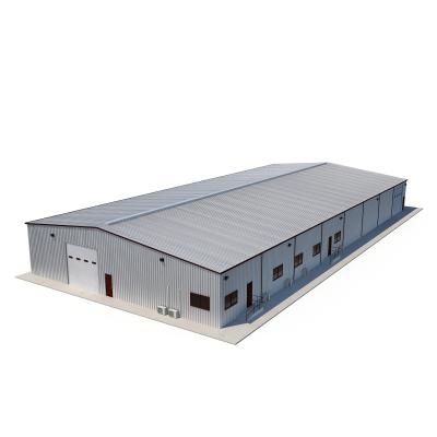 China Prefab Storage Warehouse Structure Kit Steel Structure Warehouse Workshop Factory Building Warehouse for sale